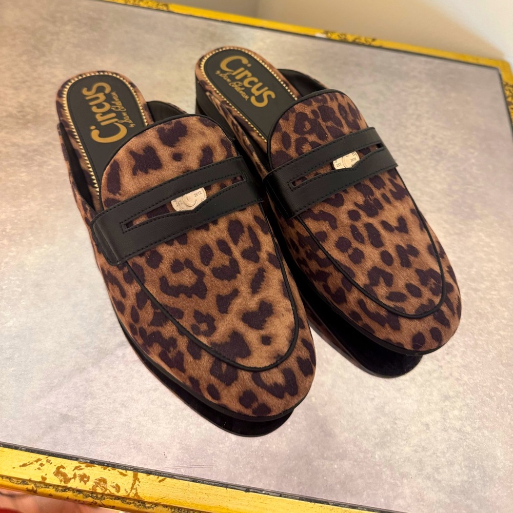 Circus Leopard Print Loafers